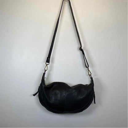 Pre-Owned Lattico Black Leather Handbag