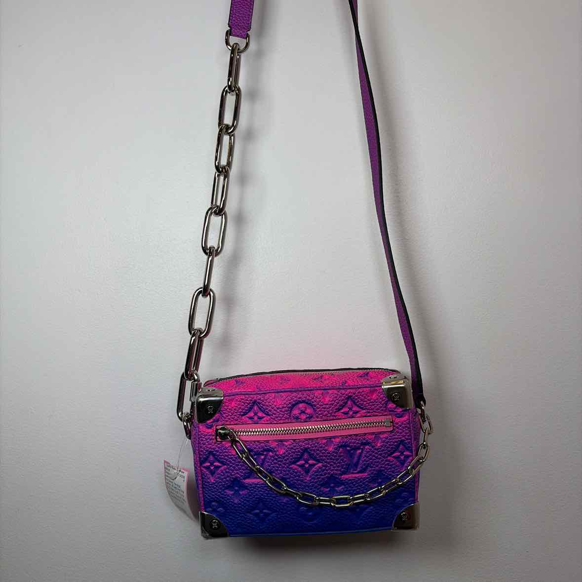 Pre-Owned Louis Vuitton Pink Multi Leather Designer Handbag