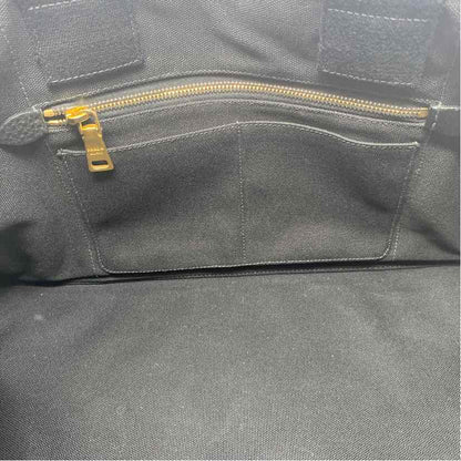 Pre-Owned Prada Black Canvas Designer Handbag