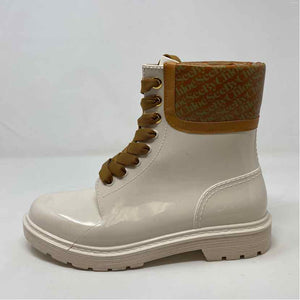 Pre-Owned Shoe Size 9.5 See by Chloe White Boots