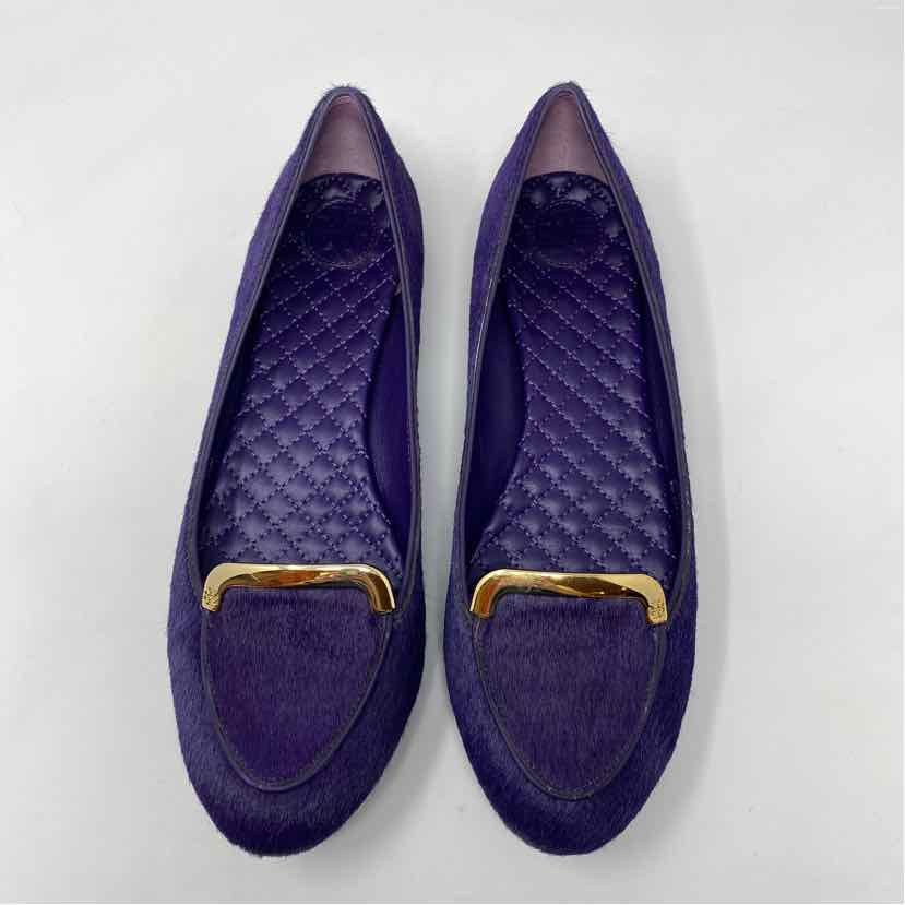 Pre-Owned Shoe Size 10 Tory Burch Purple Casual