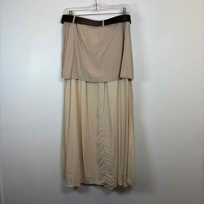 Pre-Owned Size M ZARA Tan Skirt