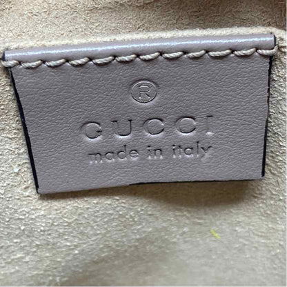 Pre-Owned Gucci Mauve Leather Designer Handbag