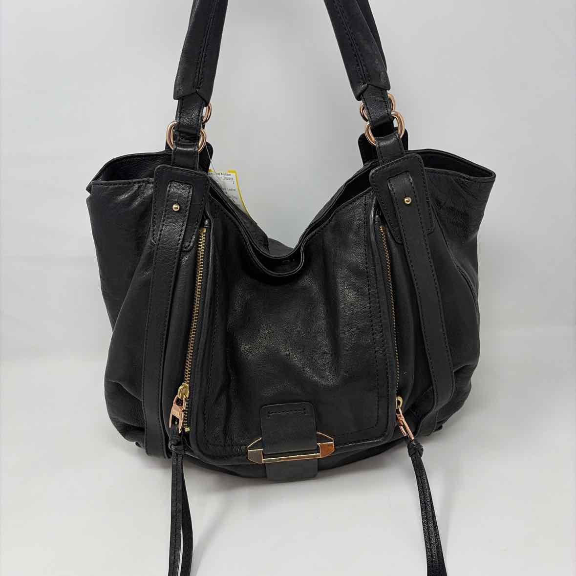 Pre-Owned Kooba Black Leather Handbag