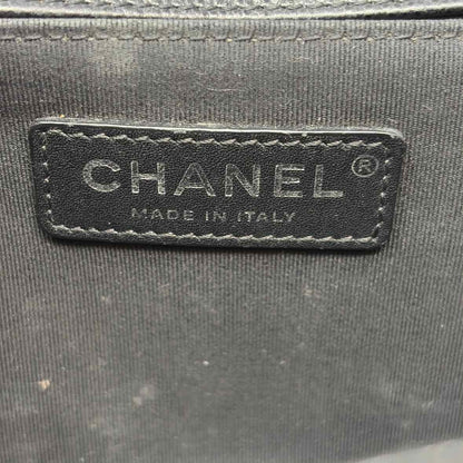 Pre-Owned Chanel Black Leather Designer Handbag