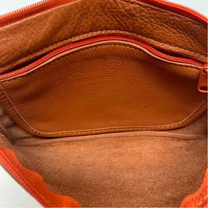 Pre-Owned Boutique Orange Leather Handbag