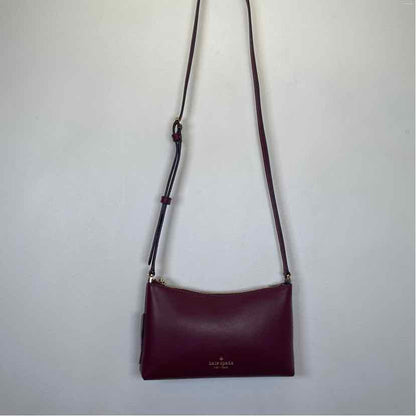 Pre-Owned Kate Spade Burgundy Leather Handbag