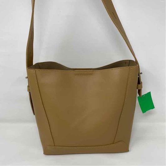 Pre-Owned Barsine Camel Leather Handbag