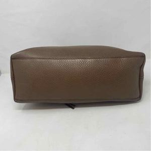 Pre-Owned Gucci Brown Leather Designer Handbag