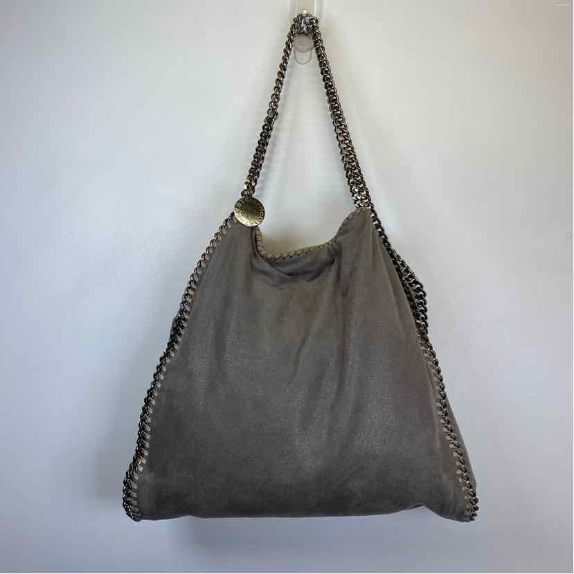 Pre-Owned Stella McCartney Grey Fabric Designer Handbag