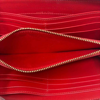 Pre-Owned Christian Louboutin Black Leather Designer Wallet