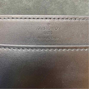 Pre-Owned Louis Vuitton Black & Gold Leather Designer Handbag