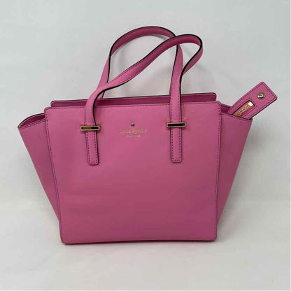 Pre-Owned Kate Spade Pink Leather Handbag