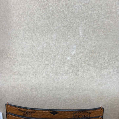 Pre-Owned MCM Yellow Leather Designer Handbag
