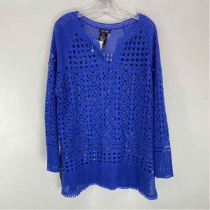 Pre-Owned Size XL Nic+Zoe Blue Top