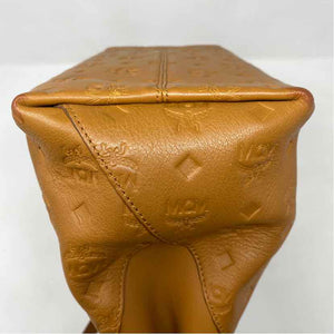 Pre-Owned MCM Cognac Leather Designer Handbag