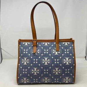 Pre-Owned Tory Burch Denim Canvas Handbag