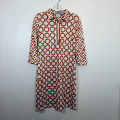 Pre-Owned Size XS Gretchan Scott Orange Multi Casual Dress