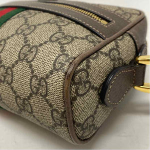 Pre-Owned Gucci Monogram Canvas Designer Handbag