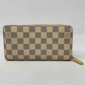 Pre-Owned Louis Vuitton White Coated Canvas Designer Wallet