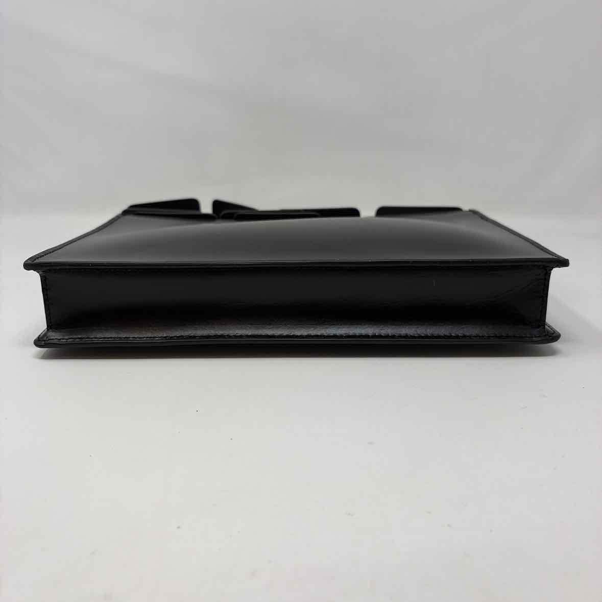 Pre-Owned Staud Black Leather Handbag