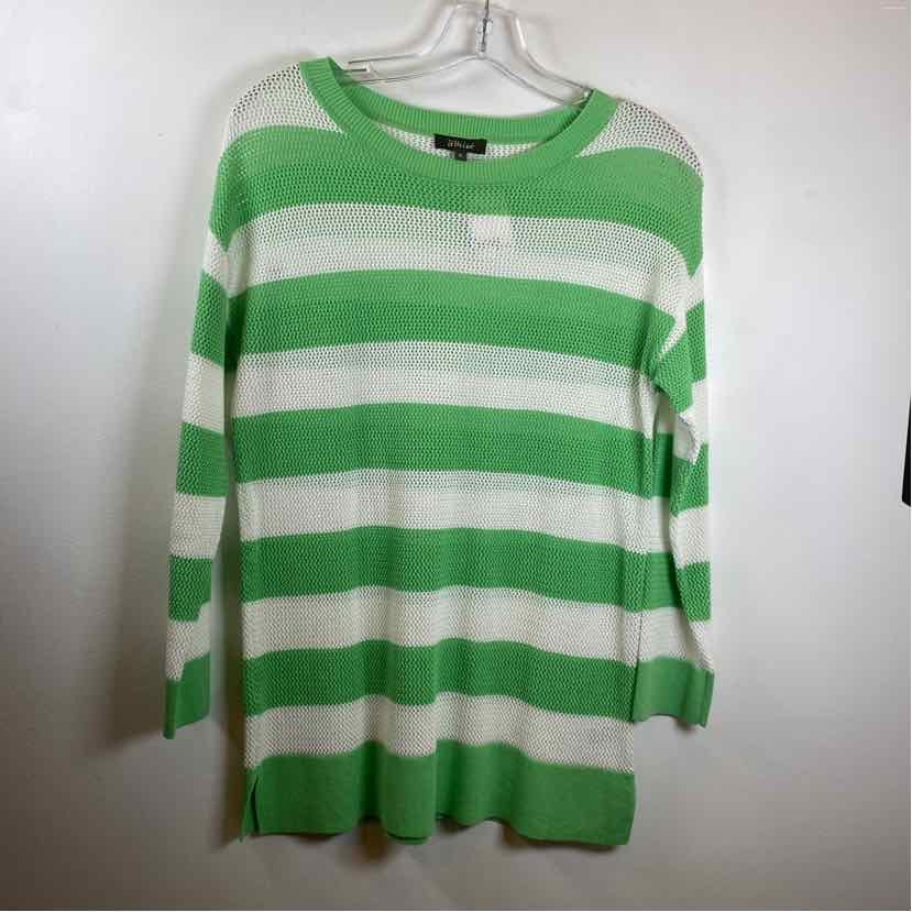 Pre-Owned Size S Pure Amici Green Stripe Top