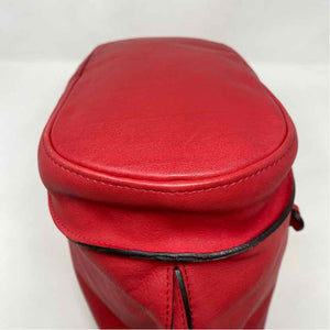 Pre-Owned Longchamp Red Leather Handbag