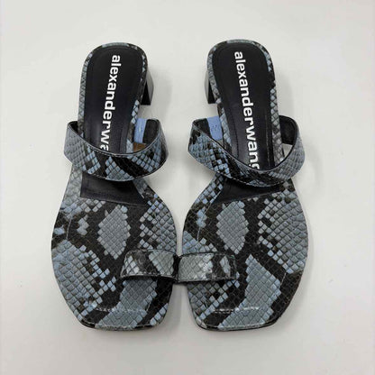 Pre-Owned Shoe Size 7 Alexander Wang Blue Sandals