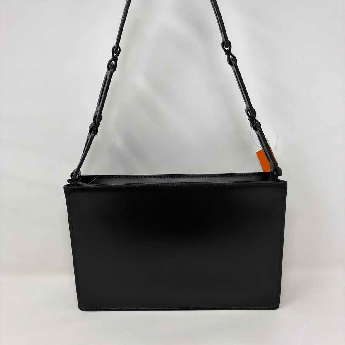 Pre-Owned Staud Black Leather Handbag