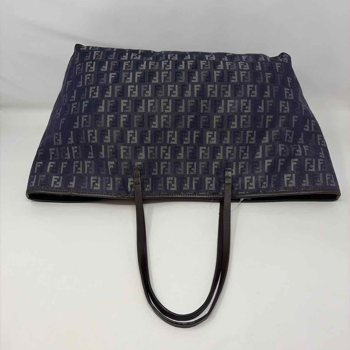 Pre-Owned Fendi Denim Denim Designer Handbag