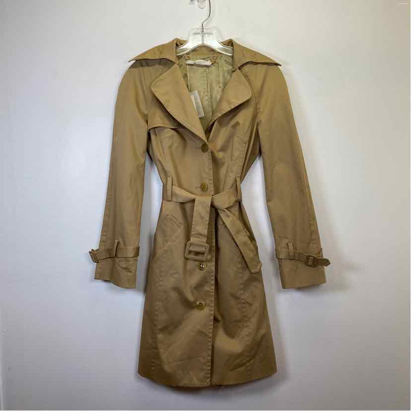 Pre-Owned Size 0/S Trina Turk Tan Coat
