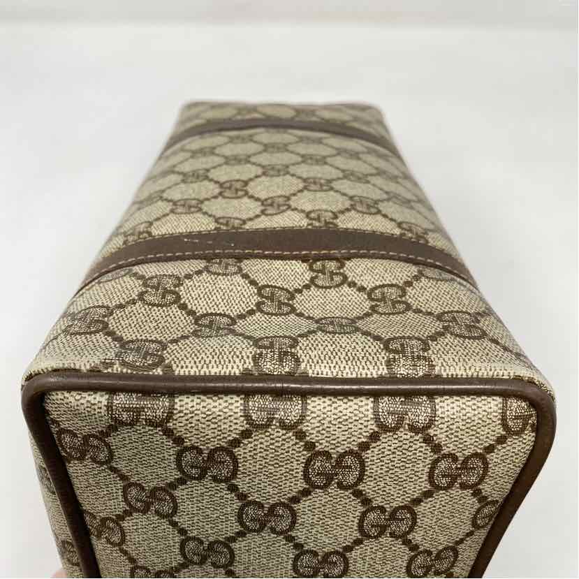 Pre-Owned Gucci Monogram Canvas Designer Handbag