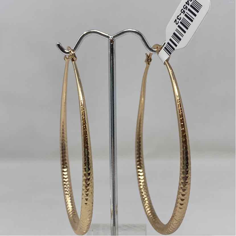 Gold Metal Earrings