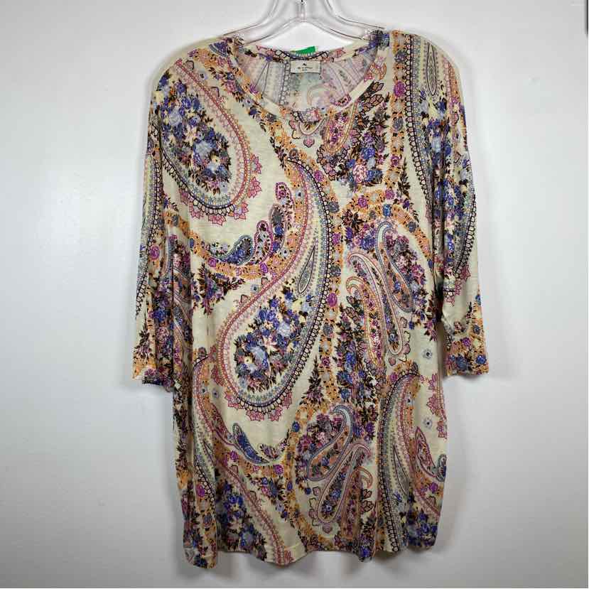 Pre-Owned Size 4/S Etro Multi Top