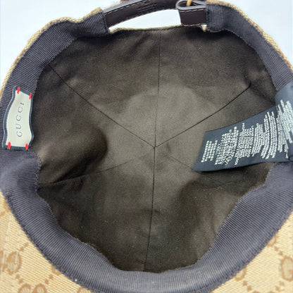 Pre-Owned Gucci Monogram Fabric Designer Hats