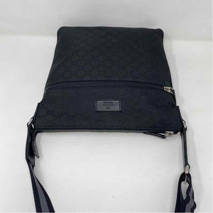 Pre-Owned Gucci Black Nylon Designer Handbag