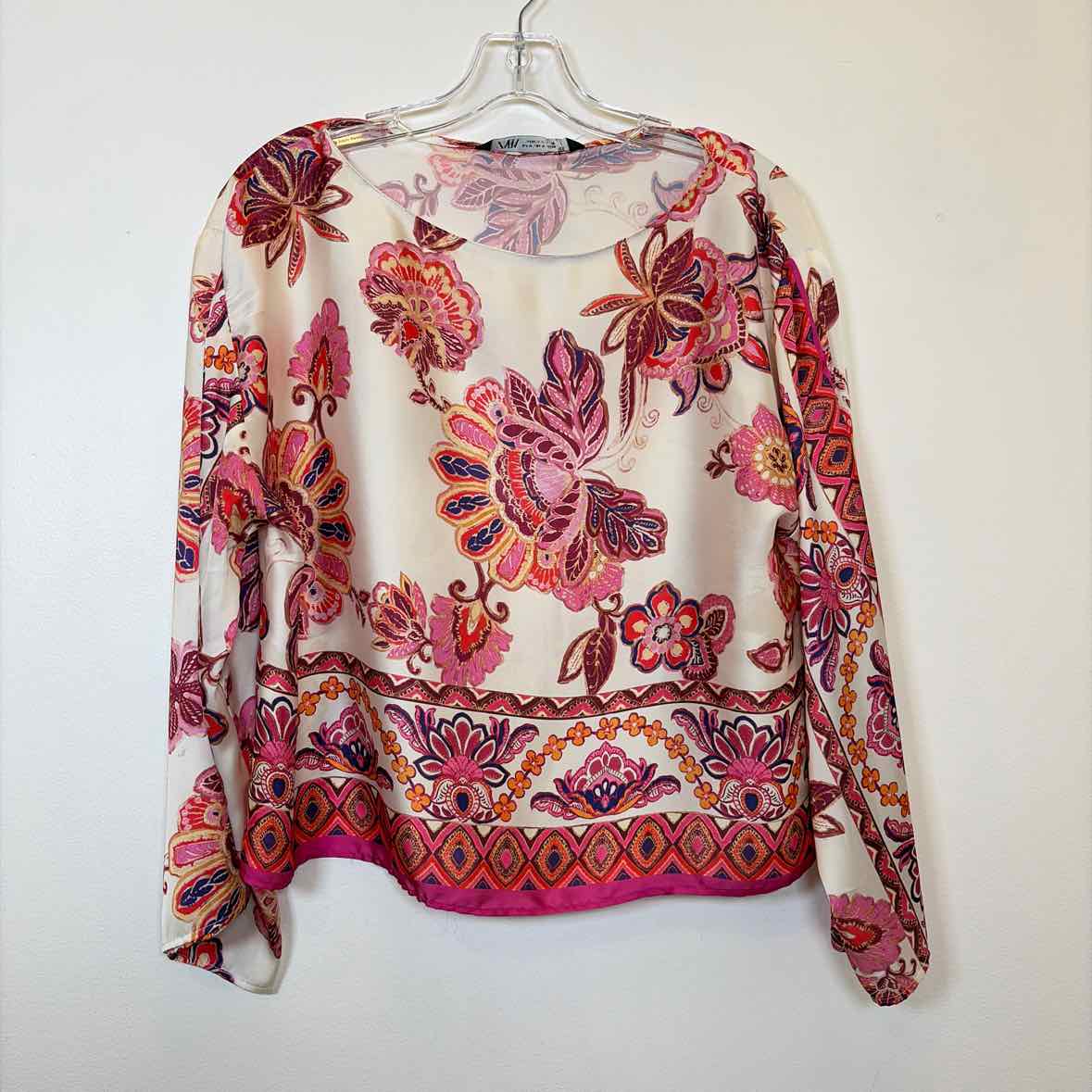 Pre-Owned Size M ZARA Pink Multi Top