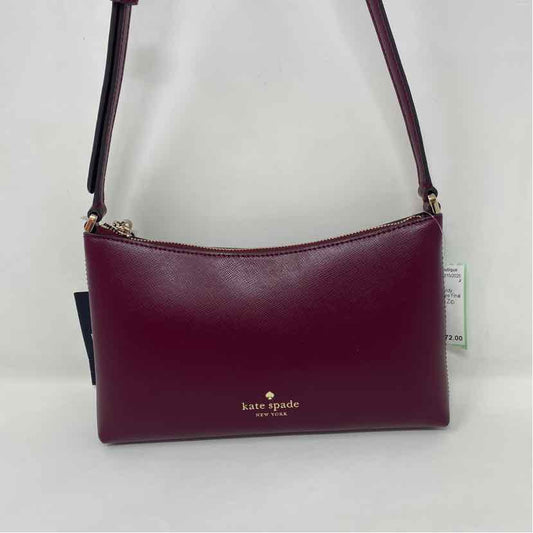 Pre-Owned Kate Spade Burgundy Leather Handbag