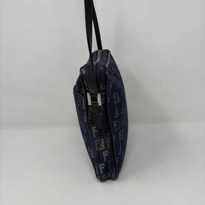 Pre-Owned Fendi Denim Canvas Designer Handbag
