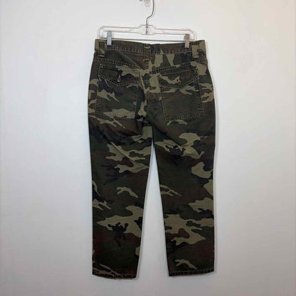 Pre-Owned Size 29/L JOIE Green Camo Pants