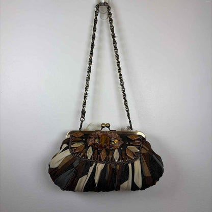 Pre-Owned Mary Frances Brown Multi Multi Handbag