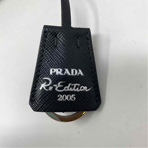 Pre-Owned Prada Black Nylon Designer Handbag