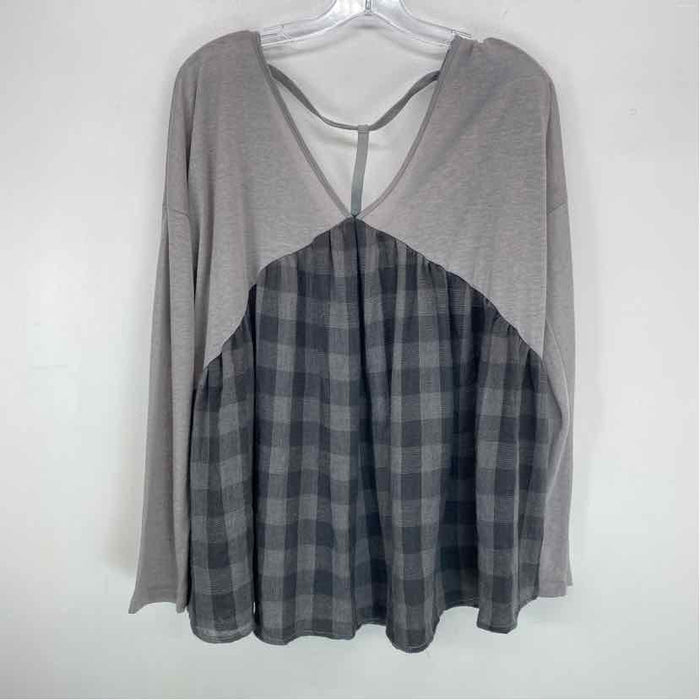 Pre-Owned Size L Oddi Grey Top