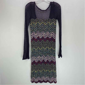 Pre-Owned Size M Free People Purple Multi Casual Dress