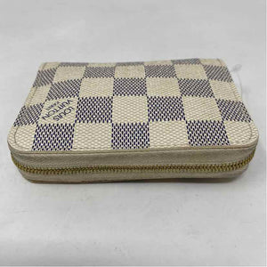 Pre-Owned Louis Vuitton Damier Azur Canvas Designer Wallet