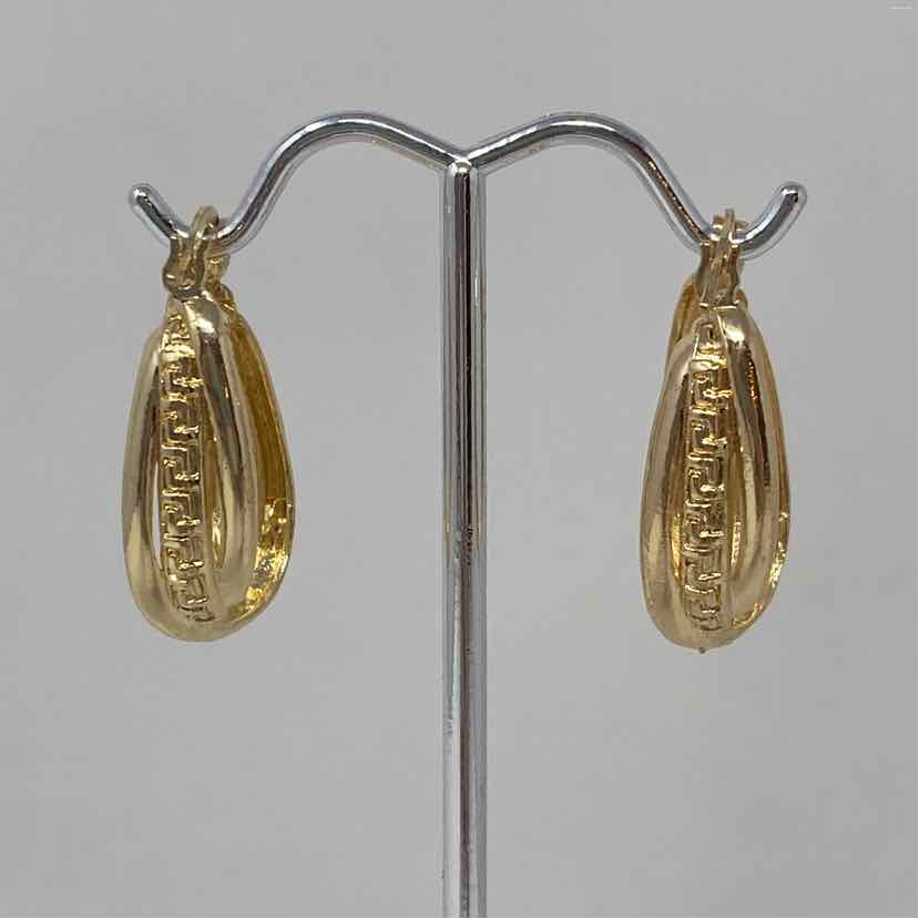Gold Metal Earrings