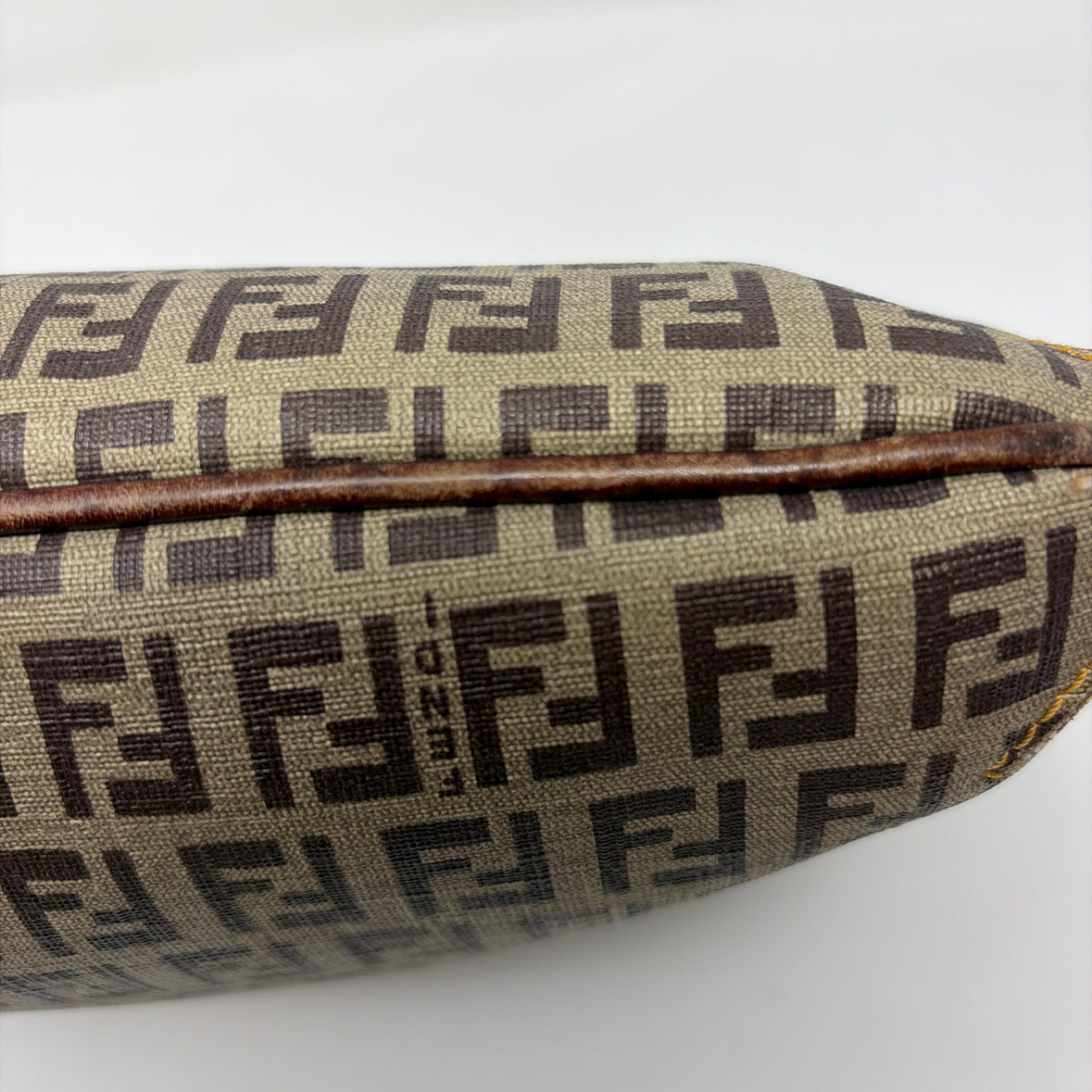 Pre-Owned Fendi Monogram Canvas Designer Handbag