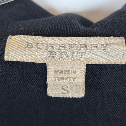 Pre-Owned Burberry Black Cotton Women Size S Designer Clothes