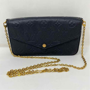 Pre-Owned Louis Vuitton Black Leather Designer Handbag