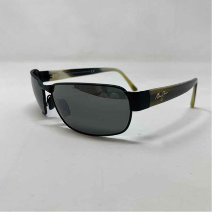 Pre-Owned Maui Jim Black Metal Sunglasses